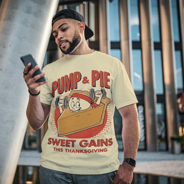 Pump & Paj - Lustig Thanksgiving Dessert Food Pun T Shirt (Skapare uppladdad)