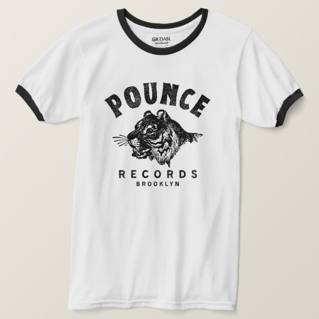 Pump Poster Brooklyn Ringer T-Shirt (Design framsida)