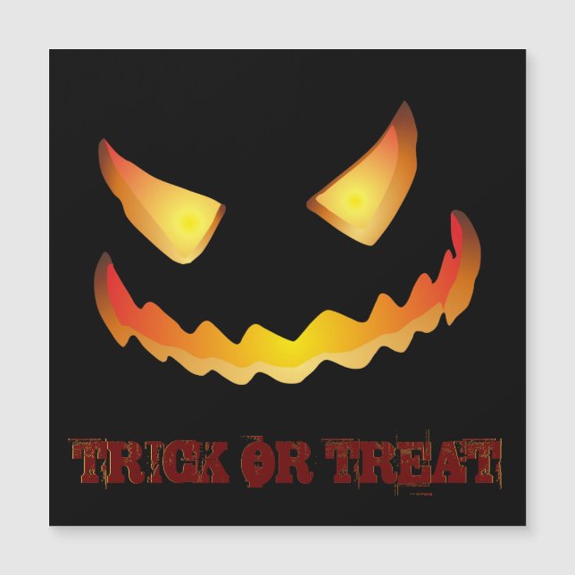 Pumpa ansikte 2 för Halloween (Framsida)
