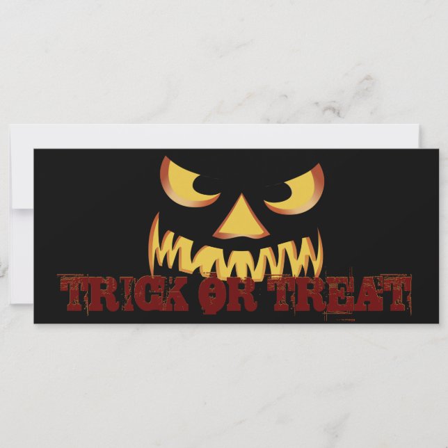 Pumpa Ansikte 2 Inbjudningar (Framsida)