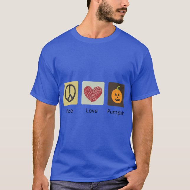 Pumpa-appikoner T Shirt (Framsida)