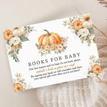 Pumpa Baby Shower Höstböcker För Bebis