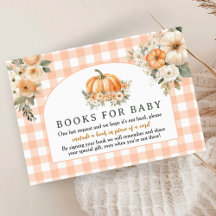 Pumpa Baby Shower Höstböcker För Bebis