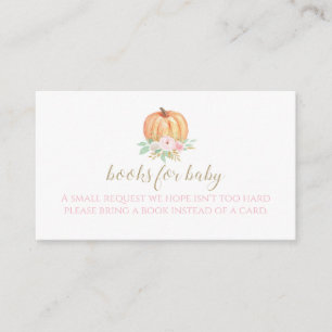 Pumpa Bebis firande Blommig Plaid Böcker för baby  Tilläggskort
