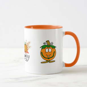 Pumpa Blad Fall Natur Landskap Årstider Höst Mugg