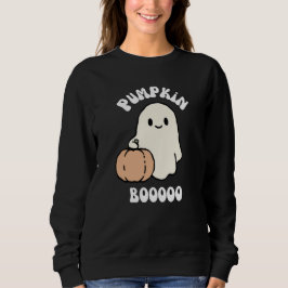 Pumpa Boo Halloween Spöke Söt Kuslig Höst T Shirt