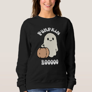 Pumpa Boo Halloween Spöke Söt Kuslig Höst T Shirt
