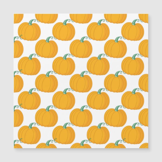 Pumpa Charm: Vintage Handritat Mönster. (Framsida)