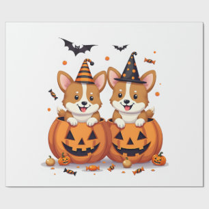 Pumpa Corgi-fest Presentpapper
