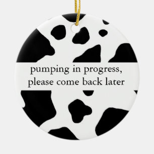 Pumpa den pågående dörrhängaren julgransprydnad keramik