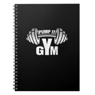 Pumpa Det Ness Gym Sport Motivation Män Kvinnor Ki Anteckningsbok