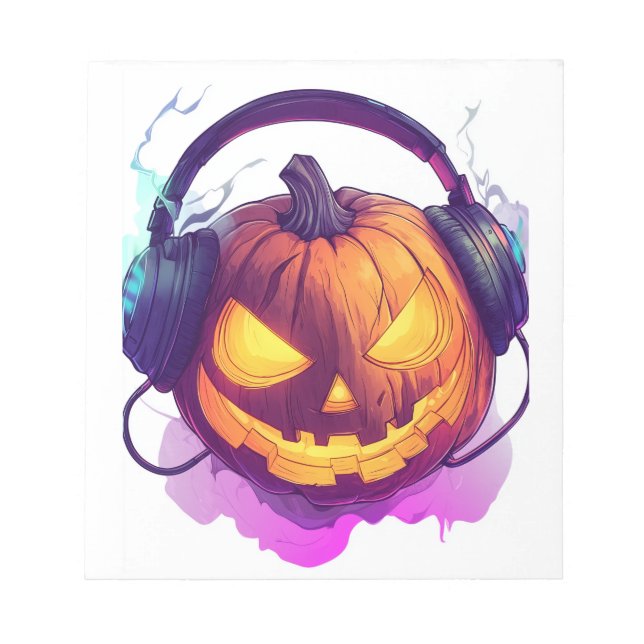 Pumpa DJ-fest Anteckningsblock (Framsida)