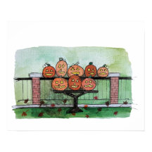 Pumpa Fall Hem Dekoration, Jack-o-lantertryck