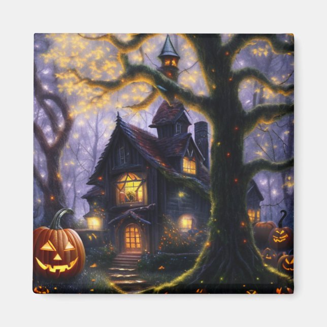 Pumpa/fall/höst/Halloween Magnet (Framsidan)