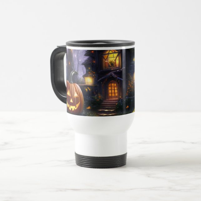 Pumpa/fall/höst/Halloween Resemugg (Framsida vänster)