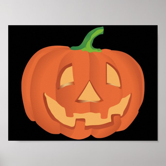 Pumpa för Halloween 1 Poster (Framsidan)