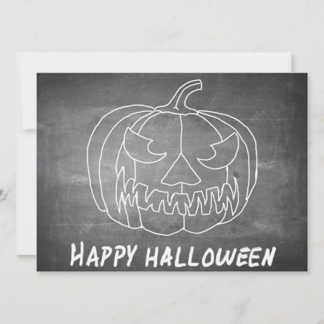 Pumpa för Halloween 2 kritskriftslook (Framsida)