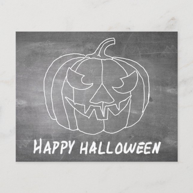 Pumpa för Halloween 3 skrivtavla look (Framsida)
