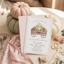 Pumpa Första Födelsedag, Rosa Spetsflicka