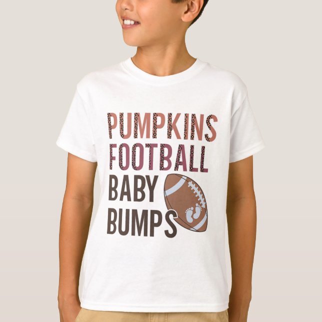 Pumpa Fotll  T Shirt (Framsida)