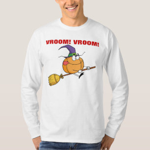 Pumpa går Vroom Vroom på häxa kvast Tröja