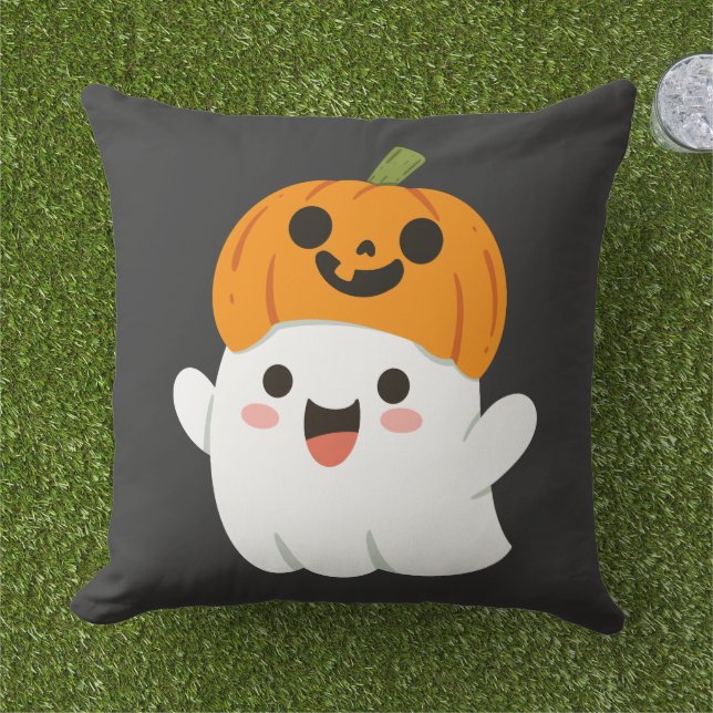 Pumpa Gör den Perfekta Natten. Kudde (Gräs)