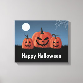 Pumpa Halloween Canvastryck