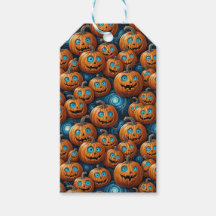 Pumpa Halloween-presenttaggar