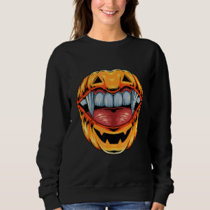 Pumpa Halloween Skratt Pumpahuvudet Vampire F T Shirt