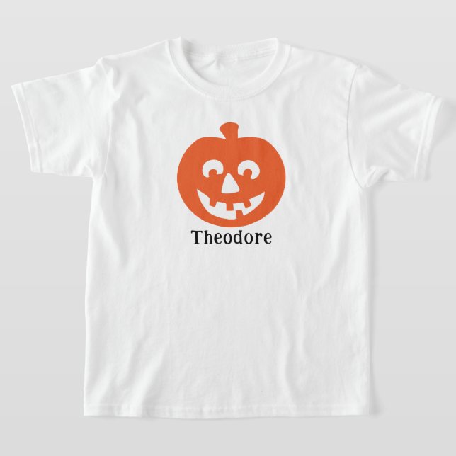 Pumpa Halloween T-Shirt (Laydown)