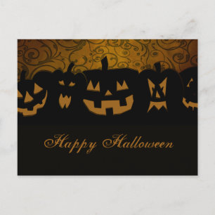 Pumpa Halloween Vykort