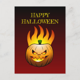 Pumpa Halloween vykort