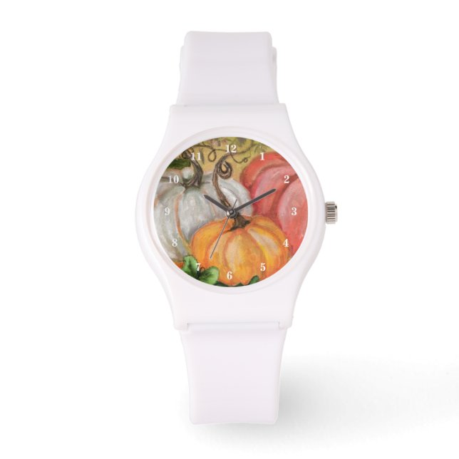 Pumpa Halloween Watch Armbandsur (Framsida)