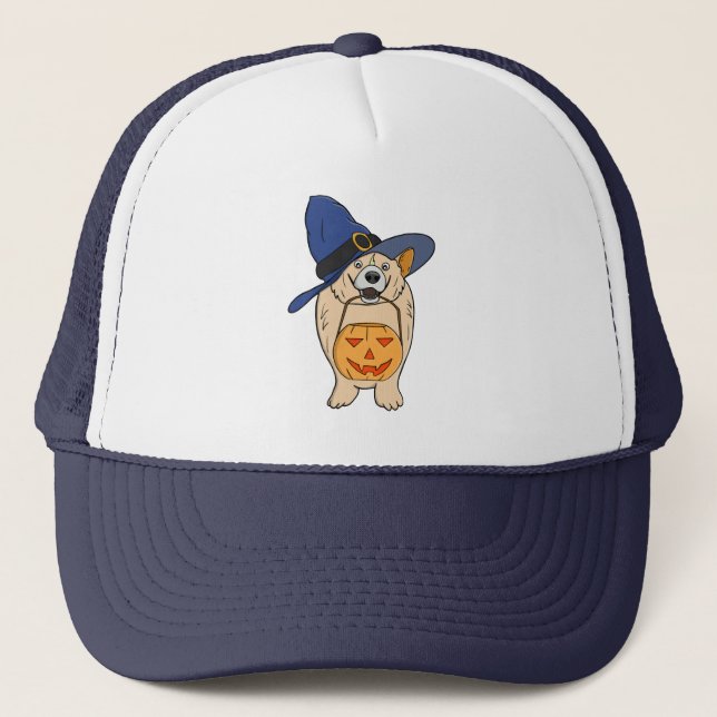 Pumpa-Häx-Hund Keps (Framsida)
