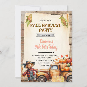 Pumpa-hayride-fest-inbjudan Inbjudningar