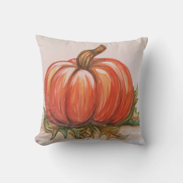 Pumpa i solen kudde (Framsida)