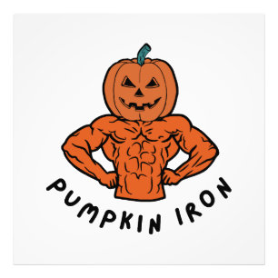 Pumpa Järn Fototryck