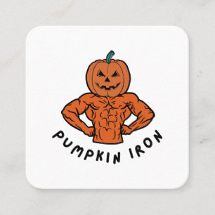 Pumpa Järn Fyrkantigt Visitkort