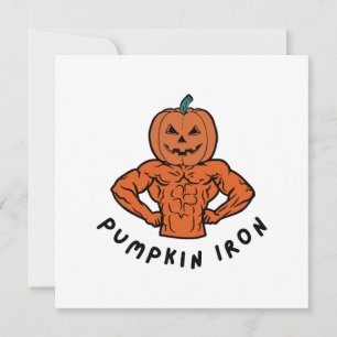 Pumpa Järn Inbjudningar