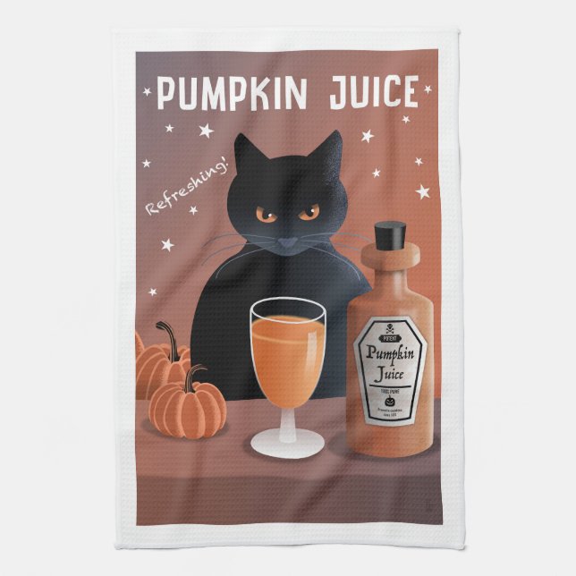 Pumpa Juice Kökshandduk (Vertikal)