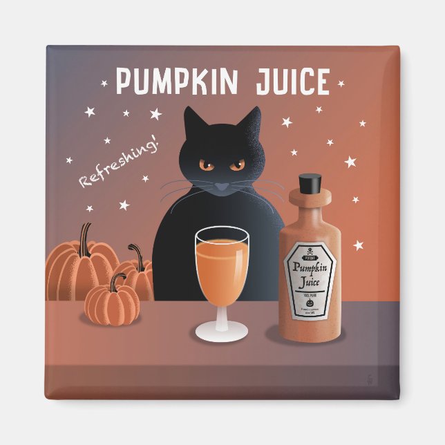 Pumpa Juice Magnet (Framsidan)