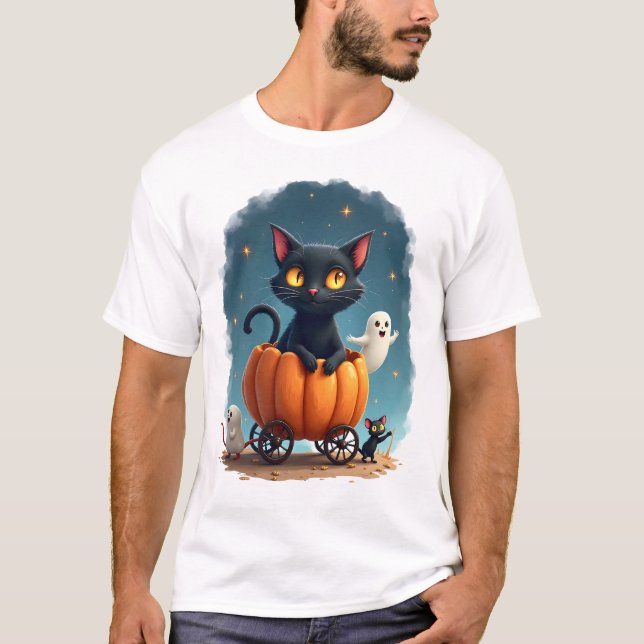 Pumpa Katt Express T Shirt (Framsida)