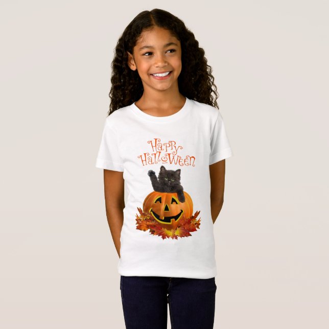 Pumpa Kitty Tee Shirt (Hel framsida)