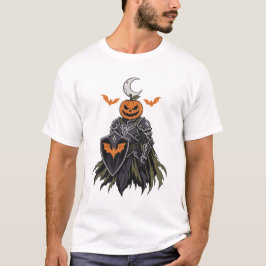 Pumpa Knight Gothic Halloween T Shirt