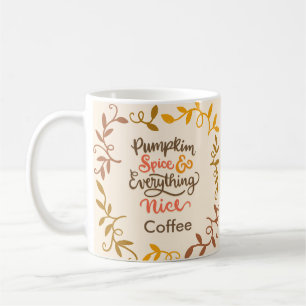 pumpa krydda allt fint kaffemugg