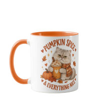Pumpa Krydda & Allt Gott Söt Katt Mugg