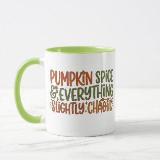 Pumpa Krydda & Allt Lite Kaotiskt Mugg