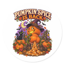 Pumpa Krydda Är Tillbaka Roligt Halloween