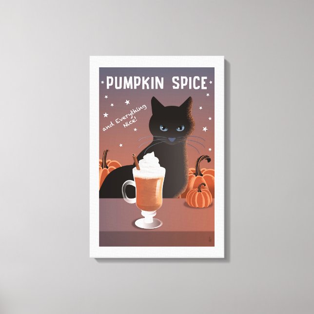 Pumpa Krydda Canvastryck (Framsida)