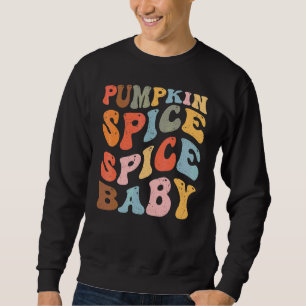 Pumpa Krydda Krydda Baby Höst Thanksgiving Höst Lång Ärmad Tröja